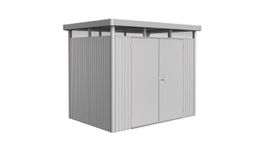 Biohort Highline H2 metalen tuinhuis Foto van Biohort Highline H2 metalen tuinhuis