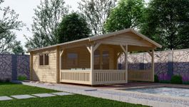 Interflex Blockhütte 4x4+3 Foto von