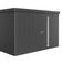 Biohort Neo 1D metalen tuinhuis donkergrijs-metallic enkele deur
