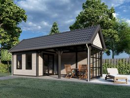 Foto von Trendhout Satteldach XL Außenaufenthalt