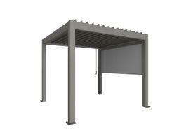 Foto van Biohort Elektrische zonwering 3m Kwartsgrijs metallic