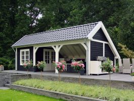 Trendhout de Hoeve XL Schuppen mit Satteldach Foto von Trendhout de Hoeve XL Schuppen mit Satteldach