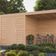 WoodAcademy Gartenhaus mit Terrasse Nefriet Essential 500x300 cm