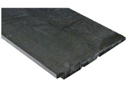 Azalp Vurenhouten Thermowood Zweeds Rabat Zwart Foto van Azalp Vurenhouten Thermowood Zweeds Rabat Zwart