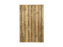 Azalp tuindeur Grenen frame universeel Foto van Azalp tuindeur Grenen frame universeel