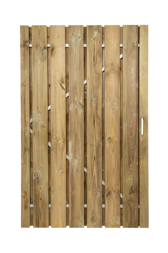 Azalp tuindeur Grenen frame universeel