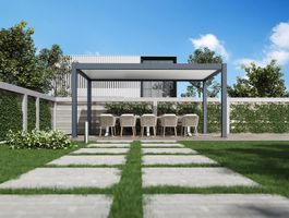 Porchenzo Prestige aluminium Pergola Foto von Porchenzo Prestige aluminium Pergola