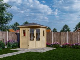 Foto von Interflex Blockhütte 2055 Plus