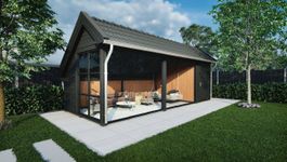 Trendhout de Hoeve XL Schuppen mit Satteldach Foto von