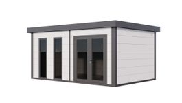 Foto van Telluria Luminato 5436 metalen tuinkantoor