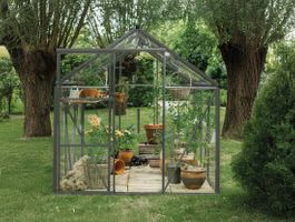 Royal Well Kate IV Tuinkas Full Options groengrijs Foto van Royal Well Kate IV Tuinkas Full Options groengrijs