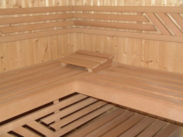 Azalp Saunabank recht - Erle 50 cm breit