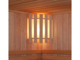Foto von Azalp Sauna Lampenschirm Eckmodell - Erle