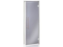 Foto von Hot Orange Dampfbadtür Au Lux 70x190 cm grau