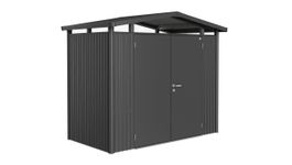 Biohort Panorama P1 metalen tuinhuis Foto van Biohort Panorama P1 metalen tuinhuis