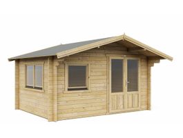 Foto von Interflex Blockhütte 4x3 - Imprägniert