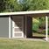 Karibu Schwandorf 5 Gartenhaus mit Anbaudach 240 cm - Terragrau (77747)