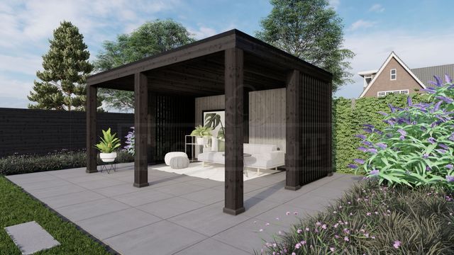 Trendhout buitenverblijf Palermo XXL