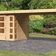 Karibu Kerko 3 Gartenhaus mit Anbaudach 280 cm (82936)