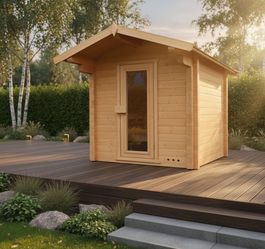 Foto von Azalp Saunahaus Nauttia 160x120 cm