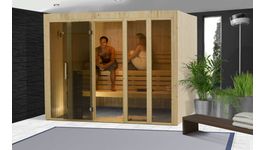 Hot Orange Blossom Binnensauna Foto van Hot Orange Blossom Binnensauna