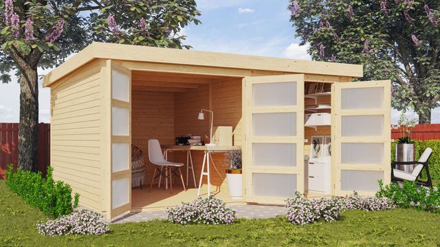 Karibu 39047 Mühlentrup 3 tuinhuis