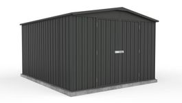 Foto van Absco MB30372RK-E Regent metalen tuinhuis