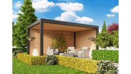 UltaLux Rome Aluminium Overkapping Foto van