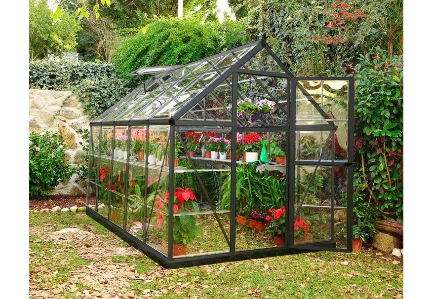 Palram – Canopia Harmony 6x10 - Grijs Foto van Palram – Canopia Harmony 6x10 - Grijs