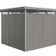 Biohort HighLine H4 Metalen Berging Kwartsgrijs Metallic Dubbele deur