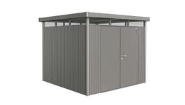 Biohort Highline H4 metalen tuinhuis Foto van