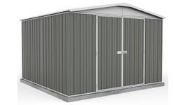 Absco WG30292RK-E Regent metalen tuinhuis Foto van Absco WG30292RK-E Regent metalen tuinhuis
