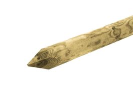 Foto van Azalp ME Vuren Ronde Paal Geschaafd 6 cm