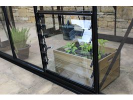 Foto van Royal Well louvreraam 610 x 610 mm zwart