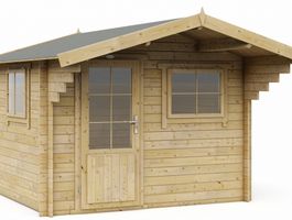 Foto von Interflex Blockhütte 3026 - gestrichen