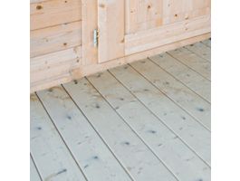 Foto von Interflex imprägnierter Holzfußboden