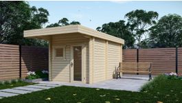 Interflex saunahaus 2539 M Foto von Interflex saunahaus 2539 M