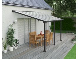 Foto von Palram - Canopia Olympia Aluminium Überdachung Grau