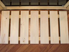 Foto van Karibu vloerrooster - vurenhout