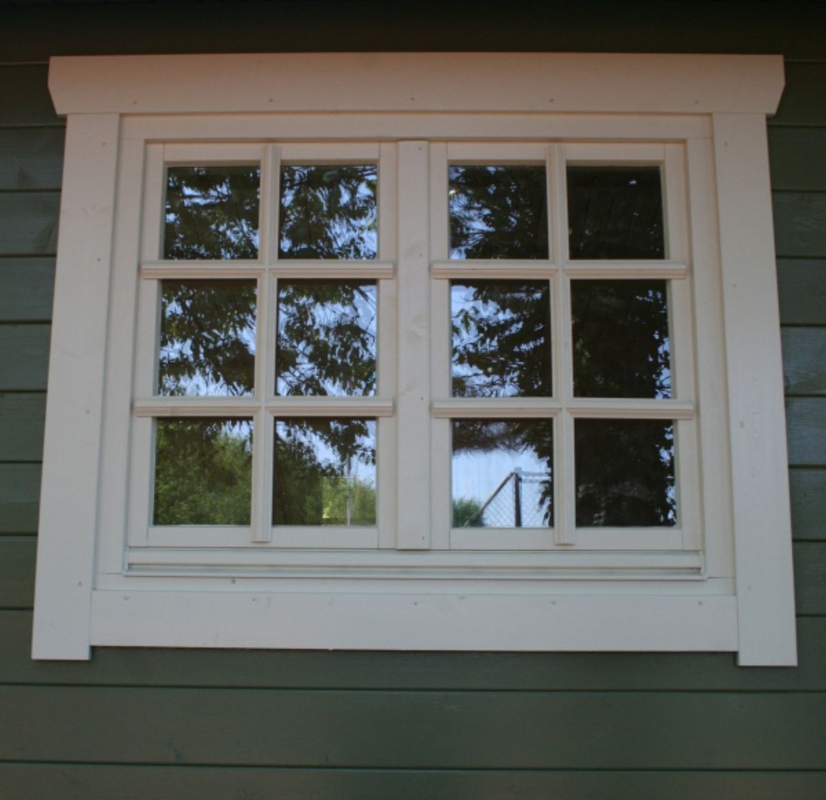 Azalp Extra raam voor Royal Class blokhut - 120x94 cm*