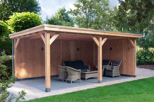 Trendhout buitenverblijf Siena