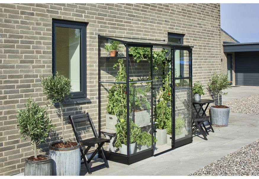 Royal Well Muurkas Qube Lean-to 26 zwart Foto van Royal Well Muurkas Qube Lean-to 26 zwart
