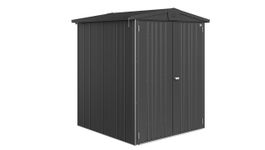 Biohort Europa 2 metalen tuinhuis Foto van Biohort Europa 2 metalen tuinhuis