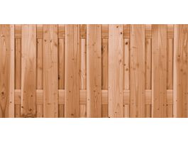 Azalp tuinscherm Coloured Wood fijnbezaagd Foto van Azalp tuinscherm Coloured Wood fijnbezaagd