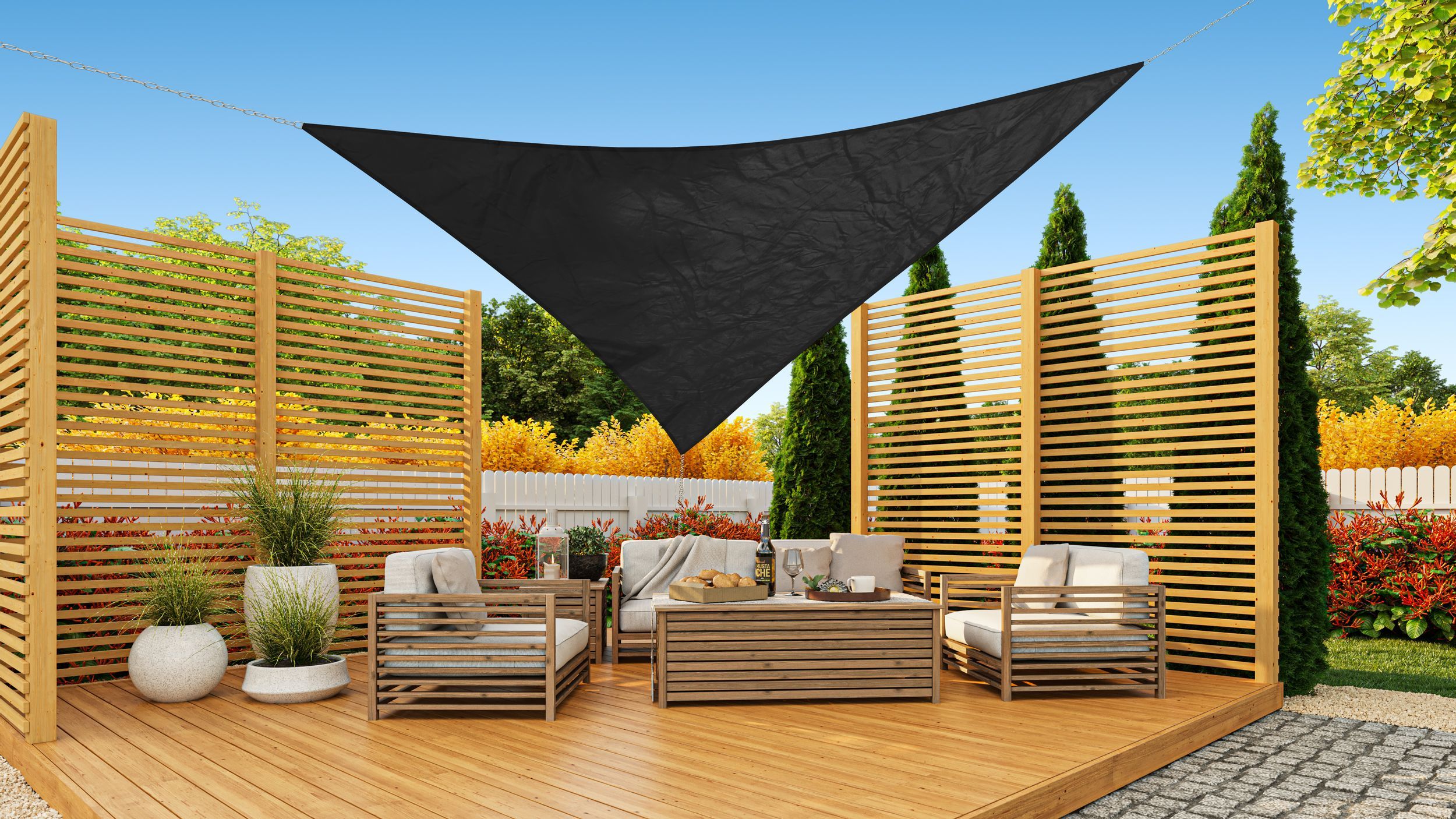 Foto van Nesling Coolfit Schaduwdoek Driehoek