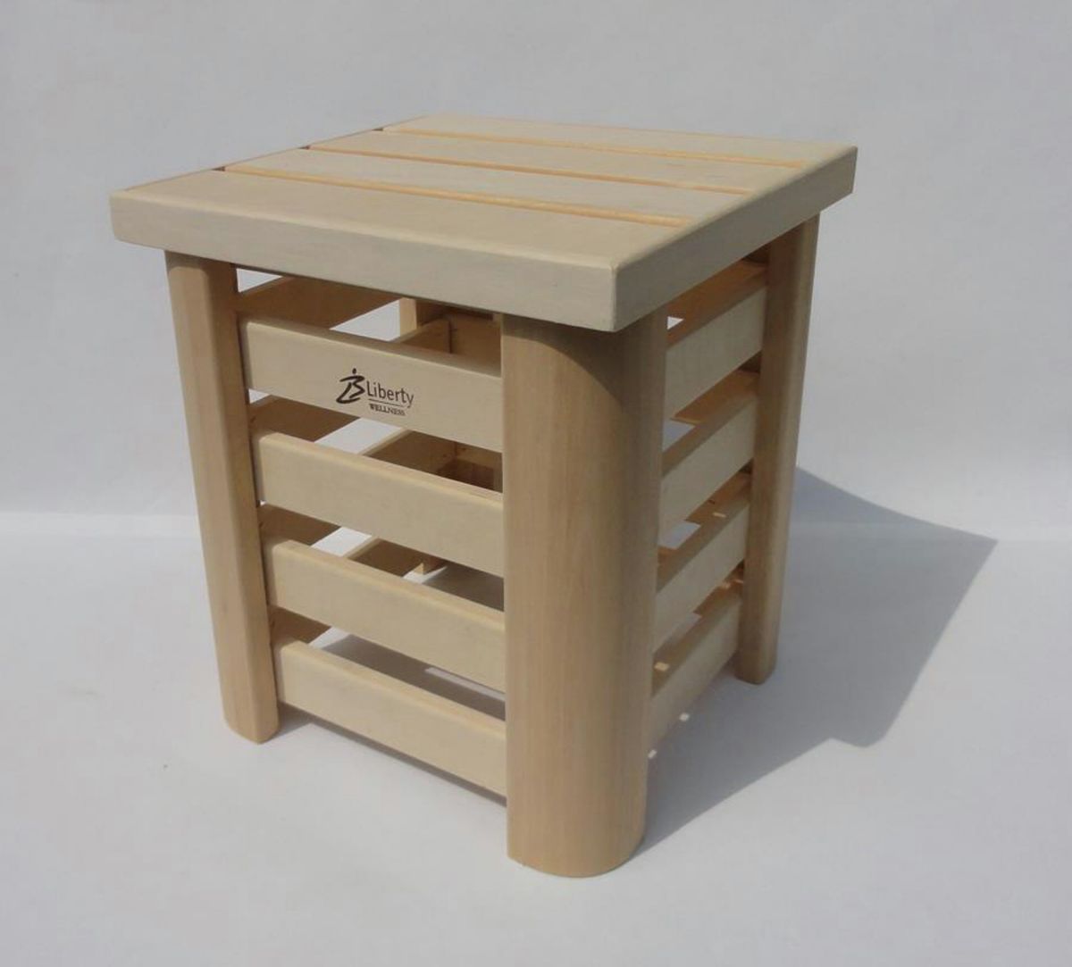 Liberty Wellness Sauna opstap krukje de Luxe