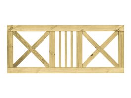 Foto van Azalp Grenen boerenland deur