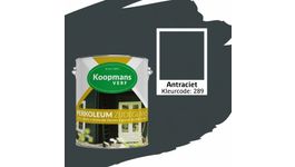 Koopmans Perkoleum - Anthrazit 289 - 2.5L Seidenglanz Foto von