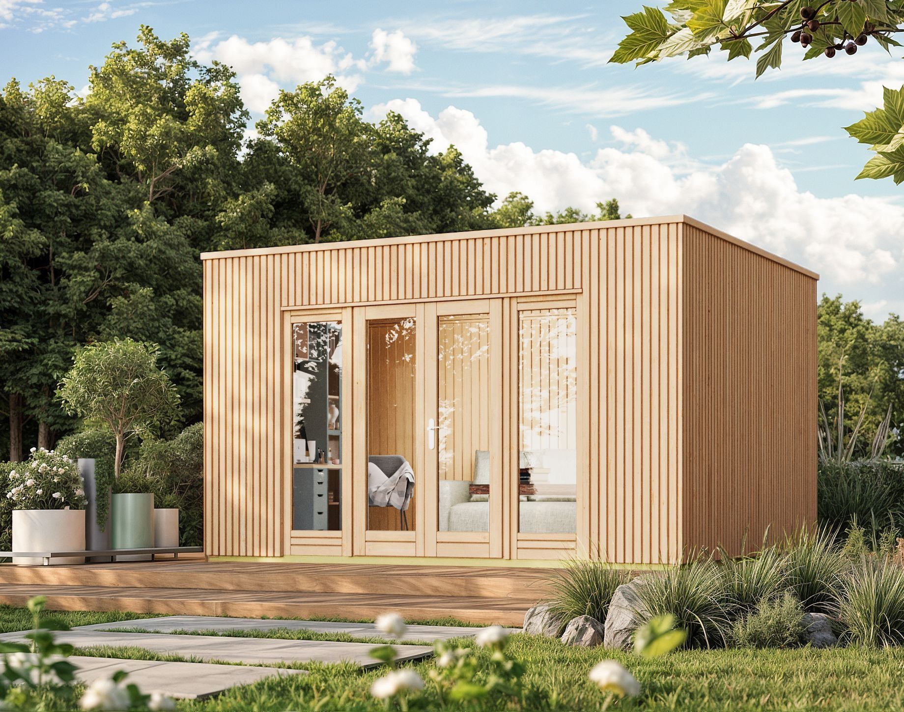 Foto van Azalp tuinkantoor Titaan
