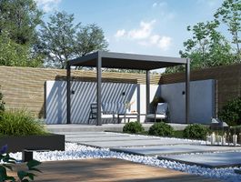 Foto von Porchenzo E-Paros aluminium pergola - Anthrazit